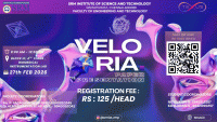 VELORIA ’26 | TEXUS ’26 Technical Event Poster